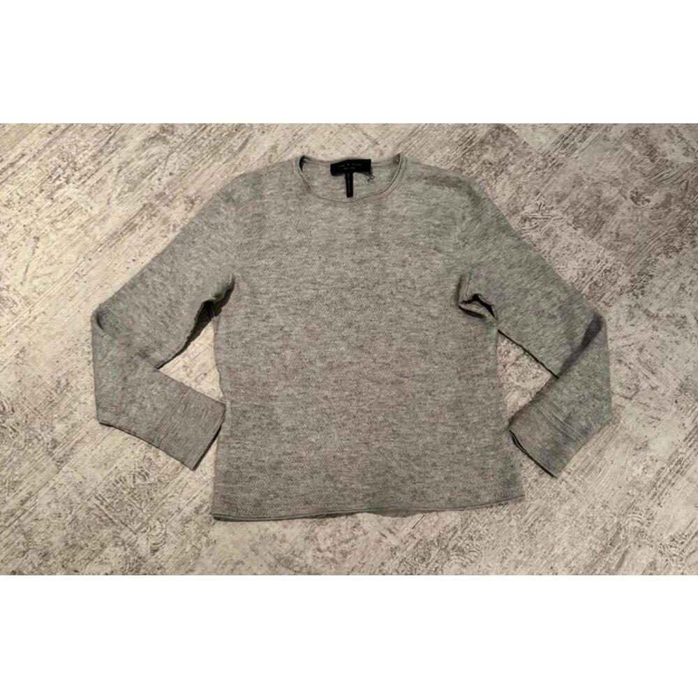 Rag & Bone 100% Merino Wool Women's Gray Sweater sz L